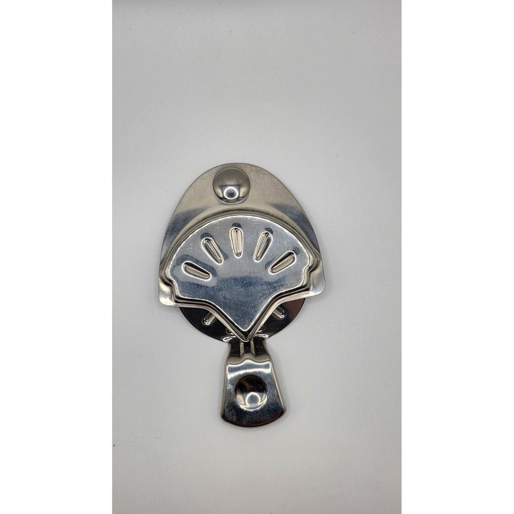WMF Stainless Steel Lemon Squeezer Wedge Press Silver Manual Citrus Juicer